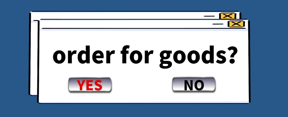 How should the customer respond if they have already placed an order with another supplier?