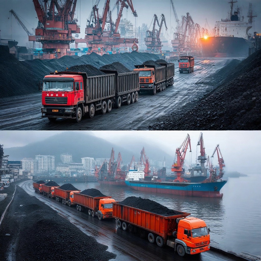 The Reshaping of China's Coal Trade Flows Amid Geopolitical Shifts: The Decline of Maritime Routes and the Rise of Land-Based Trade